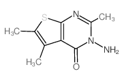 cas no 80381-63-1 is 3-AMINO-2,5,6-TRIMETHYL-3H-THIENO[2,3-D]PYRIMIDIN-4-ONE