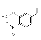 cas no 80410-57-7 is 3-Methoxy-4-nitrobenzaldehyde