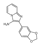 cas no 80493-81-8 is 2-Benzo[1,3]dioxol-5-yl-imidazo[1,2-a]pyridin-3-ylamine