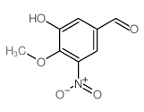 cas no 80547-69-9 is Benzaldehyde,3-hydroxy-4-methoxy-5-nitro-