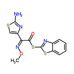 cas no 80756-85-0 is S-2-Benzothiazolyl 2-amino-alpha-(methoxyimino)-4-thiazolethiolacetate