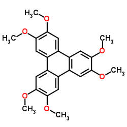 cas no 808-57-1 is 2,3,6,7,10,11-HEXAMETHOXYTRIPHENYLENE