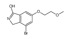 cas no 808127-77-7 is 4-BROMO-6-(2-METHOXYETHOXY)ISOINDOLIN-1-ONE