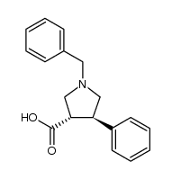 cas no 80896-73-7 is TRANS-1-BENZYL-4-PHENYLPYRROLIDINE-3-CARBOXYLIC ACID