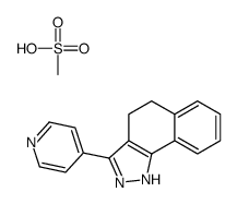 cas no 80997-85-9 is 4 5-DIHYDRO-3-(4-PYRIDINYL)-2H-BENZ(G)-INDAZOLE METHANESULFONATE