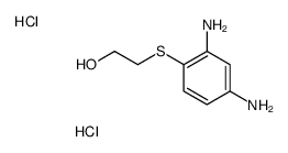 cas no 81029-01-8 is 2-[(2,4-diaminophenyl)thio]ethanol dihydrochloride