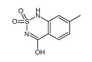 cas no 810661-23-5 is 1H-2,1,3-Benzothiadiazin-4(3H)-one,7-methyl-,2,2-dioxide(9CI)