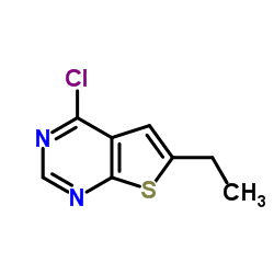cas no 81136-42-7 is 4-Chloro-6-ethylthieno[2,3-d]pyrimidine