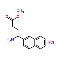 cas no 811842-04-3 is METHYL 4-AMINO-4-NAPHTHALEN-2-YL-BUTYRATE HYDROCHLORIDE