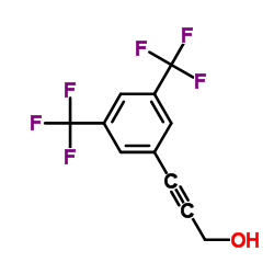 cas no 81613-61-8 is 3-[3,5-Bis(trifluoromethyl)phenyl]-2-propyn-1-ol