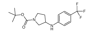 cas no 816468-48-1 is 1-BOC-3-(4-TRIFLUOROMETHYL-PHENYLAMINO)-PYRROLIDINE