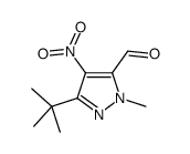 cas no 817172-31-9 is 1H-PYRAZOLE-5-CARBOXALDEHYDE, 3-(1,1-DIMETHYLETHYL)-1-METHYL-4-NITRO-