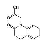 cas no 81745-21-3 is 2-(2-OXO-3,4-DIHYDROQUINOLIN-1(2H)-YL)ACETIC ACID