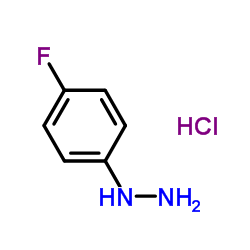 cas no 823-85-8 is Hydrazine, (p-fluorophenyl)-, hydrochloride