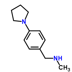 cas no 823188-79-0 is N-Methyl-1-[4-(1-pyrrolidinyl)phenyl]methanamine