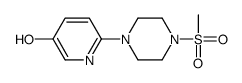 cas no 823197-37-1 is 6-(4-methylsulfonylpiperazin-1-yl)pyridin-3-ol