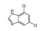cas no 82326-55-4 is 1H-Benzimidazole,4,6-dichloro-(9CI)