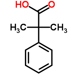 cas no 826-55-1 is 2-Methyl-2-phenylpropanoic acid