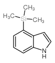 cas no 82645-11-2 is 4-(TRIMETHYLSILYL)-1H-INDOLE 98