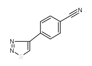 cas no 82894-99-3 is 4-(1,2,3-THIADIAZOL-4-YL)BENZONITRILE