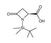 cas no 82938-50-9 is (4S)-N-(tert-Butyldimethylsilyl)azetidin-2-one-4-carboxylic acid