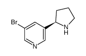 cas no 83023-56-7 is (2R)-5-BROMO-3-(2-PYRROLIDINYL)PYRIDINE