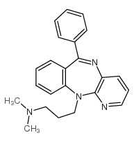 cas no 83166-17-0 is N,N-dimethyl-3-(6-phenylpyrido[2,3-b][1,4]benzodiazepin-11-yl)propan-1-amine