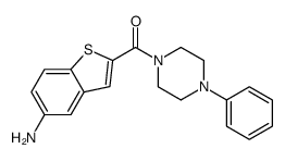 cas no 832102-99-5 is (5-amino-1-benzothiophen-2-yl)-(4-phenylpiperazin-1-yl)methanone