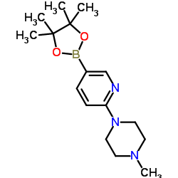 cas no 832114-09-7 is 1-METHYL-4-(4-(4,4,5,5-TETRAMETHYL-1,3,2-DIOXABOROLAN-2-YL)PYRIDIN-2-YL)PIPERAZINE