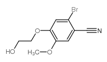 cas no 832674-46-1 is 2-Bromo-4-(2-hydroxyethoxy)-5-methoxybenzonitrile