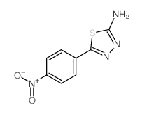 cas no 833-63-6 is 1,3,4-Thiadiazol-2-amine,5-(4-nitrophenyl)-