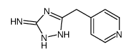 cas no 83417-26-9 is 5-(Pyridin-4-ylmethyl)-4H-1,2,4-triazol-3-amine