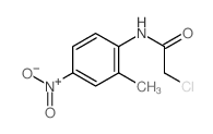 cas no 83473-10-3 is 2-Chloro-N-(2-methyl-4-nitro-phenyl)acetamide