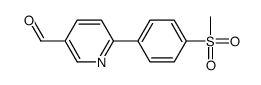 cas no 834884-68-3 is 6-(4-METHANESULFONYL-PHENYL)-PYRIDINE-3-CARBALDEHYDE
