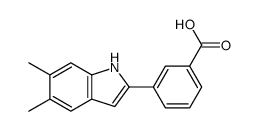 cas no 835594-99-5 is 3-(5,6-dimethyl-1H-indol-2-yl)benzoic acid