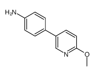 cas no 835876-03-4 is Benzenamine, 4-(6-methoxy-3-pyridinyl)- (9CI)