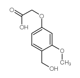cas no 83590-77-6 is 4-HYDROXYMETHYL-3-METHOXYPHENOXYACETIC ACID