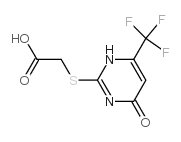 cas no 836-12-4 is [[1,4-DIHYDRO-4-OXO-6-(TRIFLUOROMETHYL)-2-PYRIMIDINYL]THIO]-ACETIC ACID