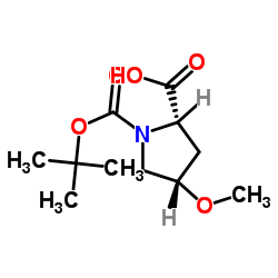 cas no 83623-93-2 is (2S,4S)-1-(tert-Butoxycarbonyl)-4-methoxypyrrolidine-2-carboxylic acid