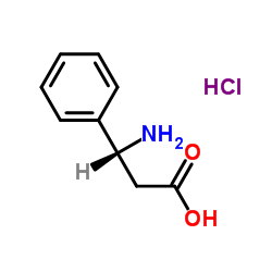 cas no 83649-48-3 is (3R)-3-amino-3-phenylpropanoic acid hydrochloride