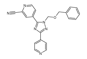 cas no 837371-70-7 is N-benzyloxymethyl-5-(2-cyano-pyridin-4-yl)-3-(pyridin-4-yl)-1,2,4-triazole