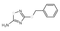 cas no 83757-08-8 is 3-BENZYLSULFANYL-[1,2,4]THIADIAZOL-5-YLAMINE