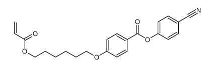 cas no 83847-14-7 is 4-Cyanophenyl 4'-(6-acryloyloxyhexyloxy)benzoate