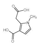 cas no 83863-74-5 is 2-(carboxymethyl)-1-methyl-pyrrole-3-carboxylic acid