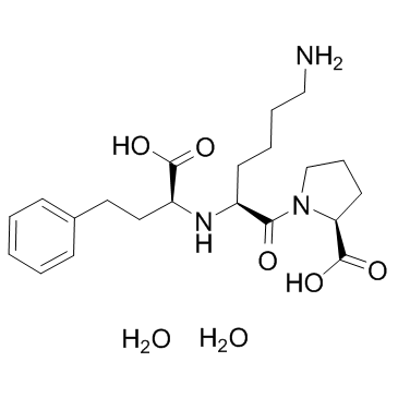 cas no 83915-83-7 is Lisinopril diydrate