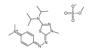 cas no 83969-12-4 is 5-(diisopropylamino)-2-[[4-(dimethylamino)phenyl]azo]-3-methyl-1,3,4-thiadiazolium methyl sulphate