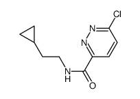 cas no 840488-85-9 is 6-chloro-N-(2-cyclopropylethyl)pyridazine-3-carboxamide