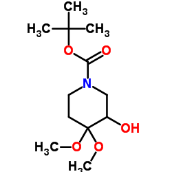 cas no 841286-80-4 is 1-Piperidinecarboxylic acid, 3-hydroxy-4,4-dimethoxy-, 1,1-dimethylethyl ester