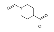cas no 84163-43-9 is 1-FORMYL-PIPERIDINE-4-CARBONYL CHLORIDE