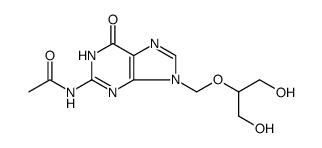 cas no 84245-12-5 is n-[6,9-dihydro-9-[[2-hydroxy-1-(hydroxymethyl)ethoxy]methyl]-6-oxo-1h-purin-2-yl]acetamide
